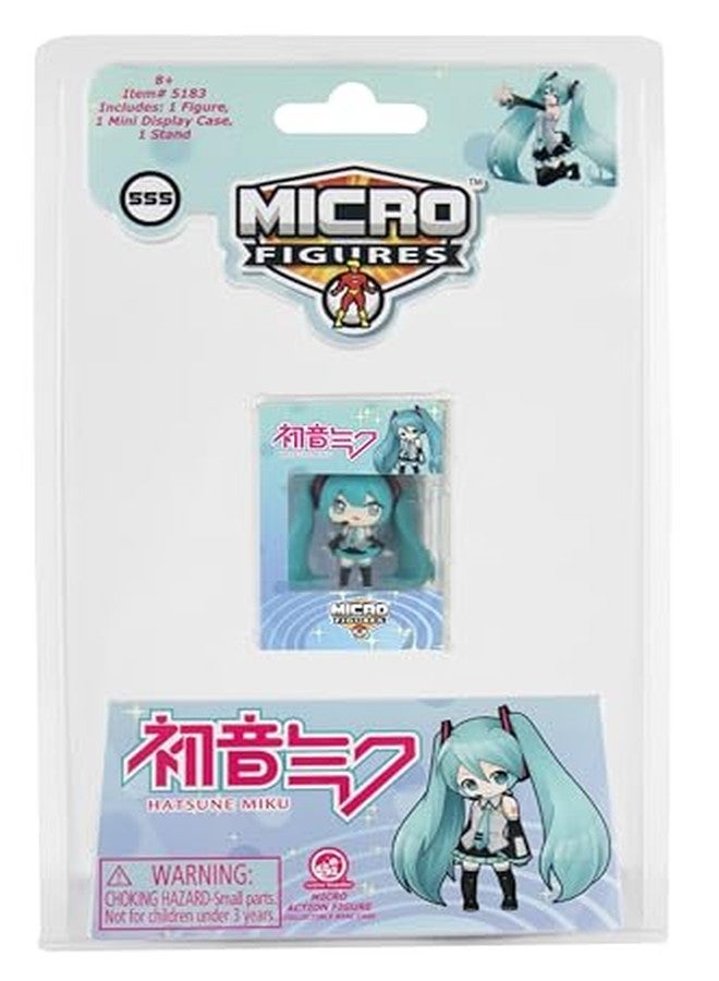 World's Smallest Hatsune Miku Micro Figure. Miniature 1.25 inch Figure. for Adults and Kids Ages 8+ - Image 4